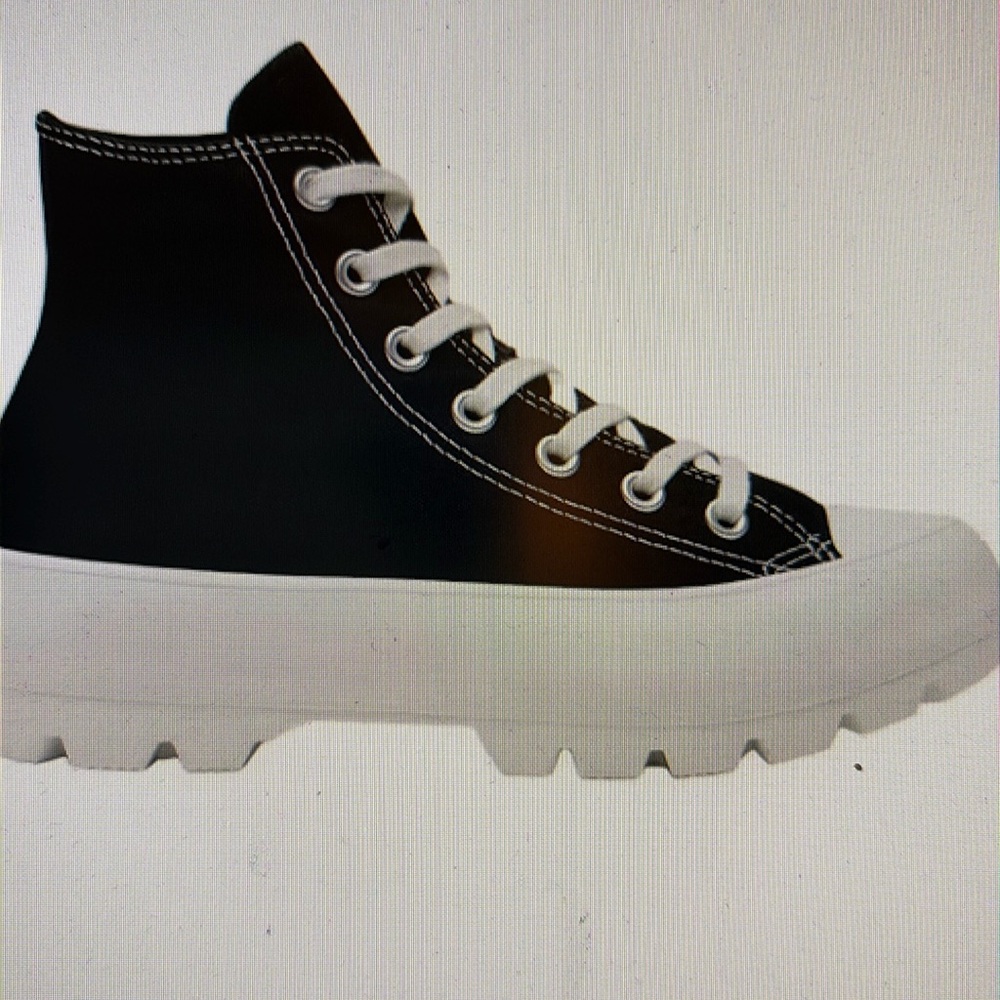CONVERSE CHUCK TAYLOR All Star Lugged CANVAS High Top Sneakers in Black